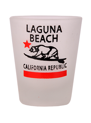 Laguna Beach Shot Glasses at Fawn Memories